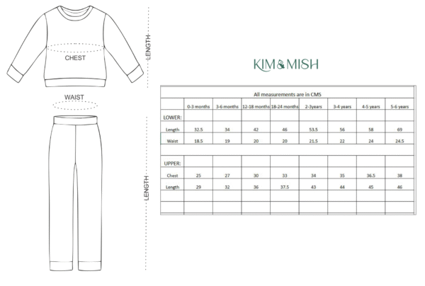 Unisex Cotton Watermelon Print Full Sleeve Co-ord Sets