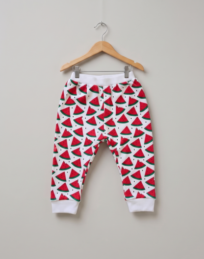 Unisex Cotton Watermelon Print Full Sleeve Co-ord Sets
