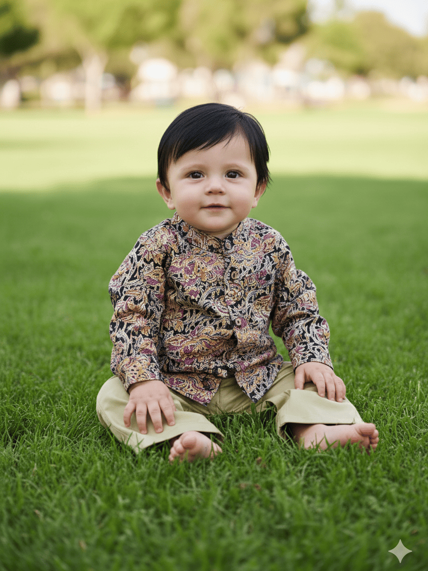 Kalamkari Shirt Pant Set