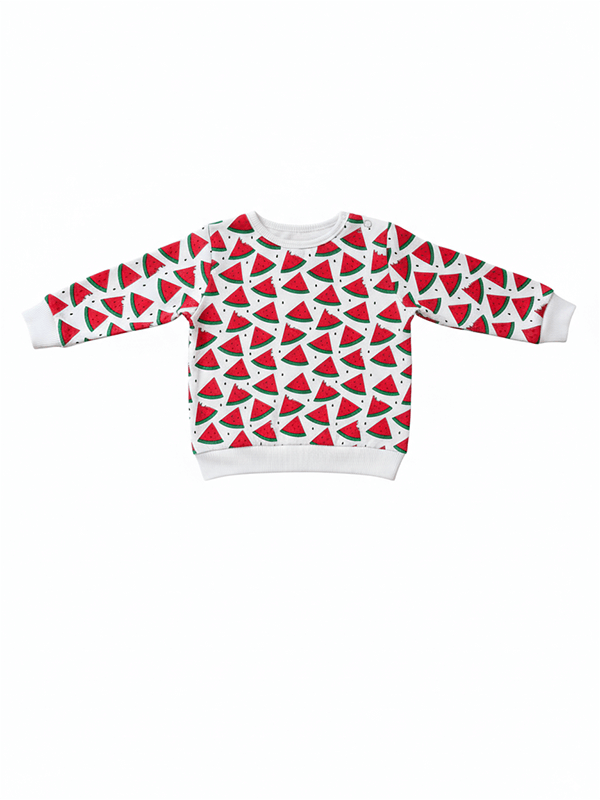 Unisex Cotton Watermelon Print Full Sleeve Co-ord Sets